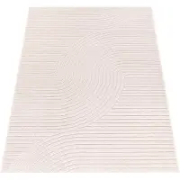 Paco Home Tapis d'extérieur Résistant aux intempéries Balcon Salon Scandinave Boho Unicolore Taille 60x100 cm