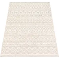 Paco Home Tapis d'extérieur Résistant aux intempéries Balcon Salon Scandinave Boho Unicolore Taille 200x290 cm