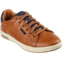 SKECHERS Baskets basses 'Cavell - Hensley' marron