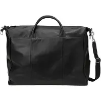 Marc O'Polo Cuir sac de voyage Weekender Davis Black noir