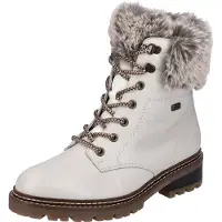 Remonte Bottines à lacets beige / marron / blanc