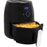 Princess Digital Aerofryer XXL Friteuse à air chaud 4.5 l 1500 W avec écran noir