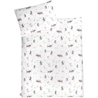 Julius Zöllner Jerseybaby Jersey Bettwäsche Crazy Animals 100x135cm+40x60cm