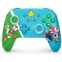PowerA Manette sans fil améliorée pour Mario Superstar sur Switch
