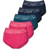 Vivance Slip marine / pétrole / rose
