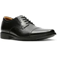 Clarks Tilden Cap Shoes Noir EU 42 Homme