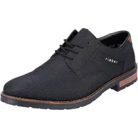 Rieker Chaussure à lacets bleu nuit / marron / blanc