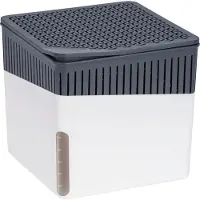 Wenko 2 Cube déshumidificateur, 2x 1,0 kg, Déshumidificateur, Blanc