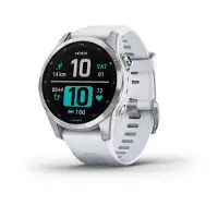 Garmin Fenix 7S Argent/Blanc 42 mm