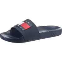 Tommy Hilfiger Mule 'Essential' marine / rouge feu / blanc