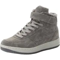 Kappa Bottes pour hommes , doublure chaude, couleur gris, style décontracté