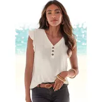 LASCANA T-shirt blanc
