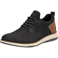 Rieker Chaussure de sport à lacets marron / noir