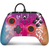PowerA XBGP0186-01, manette de jeu, PC, Xbox One, Xbox Series S, Xbox Series X, Multicolore, câble, USB, USB Type-C