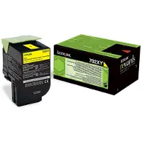 Lexmark 70C0X40 Cartouche de toner 1 pièce(s) Original Jaune