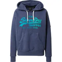 Superdry Sweat-shirt turquoise / bleu cyan / bleu chiné