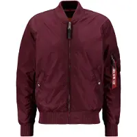 Alpha industries Veste mi-saison 'MA-1 TT' lie de vin / oxyde