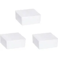 Wenko 3 Cube Déshumidificateur Recharge 3x 1,0 kg, Déshumidificateur, Blanc
