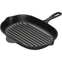 Le Creuset Grill Le Creuset Ovale Mat Black 32 cm