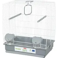 PADU Cage à oiseaux PRIMO Carla 40cm blanc/gris Zolux