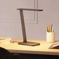 Forlight Lampe de table Zenit noire avec sélecteur de température