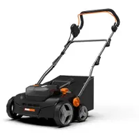WORX Scarificateur sans fil 2en1 Nitro 40V (2 x 20V) WG855E.9, moteur Brushless, sans batterie ni chargeur