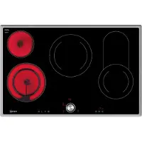NEFF N 70, Table de cuisson électrique, 80 cm, noir, avec cadre à poser, T18BT16N0