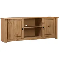 vidaXL Armoire TV 120 x 40 x 50 cm en pin massif de Panama