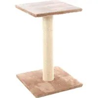 Flamingo Steffi Cats Scratcher Doré 38 x 38 x 60 cm