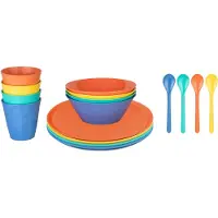 Koziol Set de camping NORA LOLLIPOP, 16 pièces,