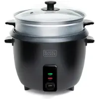 Black & Decker BLACK+DECKER Cuiseur à riz 1,8 L Noir