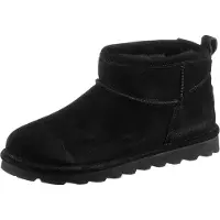 Bearpaw Bottes courtes pour femmes, modèle Black II, taille 37 EU