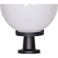 Lyora Lampe globe Bolano 68cm. Opale du piédestal