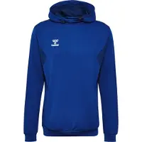 Hummel Sweat de sport 'Authentic Pl' bleu cobalt / bleu foncé / noir / blanc