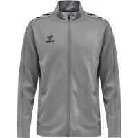 Hummel Veste de survêtement gris / noir