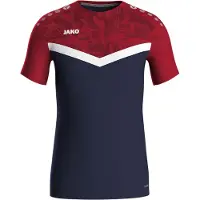 Jako T-Shirt fonctionnel bleu marine / rouge / rouge carmin