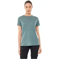 Viking Morain Short Sleeve T-shirt Vert M Femme