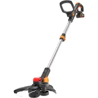 WORX Coupe-bordures 3en1 20V 33cm - WG173E (1 batterie 4Ah et chargeur)