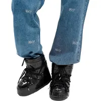 Moon Boot Mb Icon Low Glitter Couleur Noir
