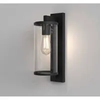 Astro Pimlico 400 - Applique murale extérieure structurée noire IP23, E27