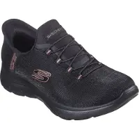 SKECHERS Chaussure basse 'Slip-Ins: Summits - Classy Night' noir