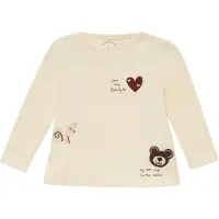 s.Oliver T-Shirt sable / brun foncé / lavande / noir
