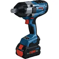 Bosch Professional 06019J8503 Professional GDS 18V-1050 H Kit perceuse-visseuse à percussion sans fil 18,0 V, avec 2 batteries