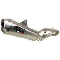Gpr Exhaust Systems Pentacross Husqvarna Fc 450 19-22 Not Homologated Full Line System Argenté Not Homologated