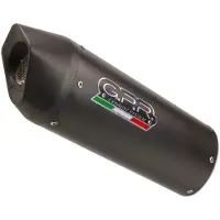 Gpr Exhaust Systems Furore Evo4 Dsr Adventure Tt 125 18-20 Euro 4 Cat Homologated Muffler Noir Homologated