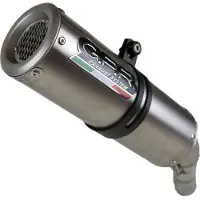 Gpr Exclusive M3 Natural Titanium Cbr 600 F 11-14 Homologated Slip On Muffler Argenté Homologated