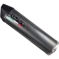 Gpr Exhaust Systems Furore Poppy Kawasaki Zr7/s 99-04 Ref:k.60.fupo Homologated Bolt On Muffler Noir Homologated