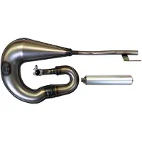 Tecnigas Proma Piaggio Ciao/bravo 50 Cc Not Homologated Muffler Argenté Not Homologated
