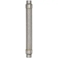 JBM 25x300 Mm Innerbraid Flexible Tube Argenté