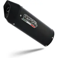 Gpr Exhaust Systems Furore Nero Yamaha Mt-07 2017-2020 E4 Oval Homologated Full Line System Argenté Homologated